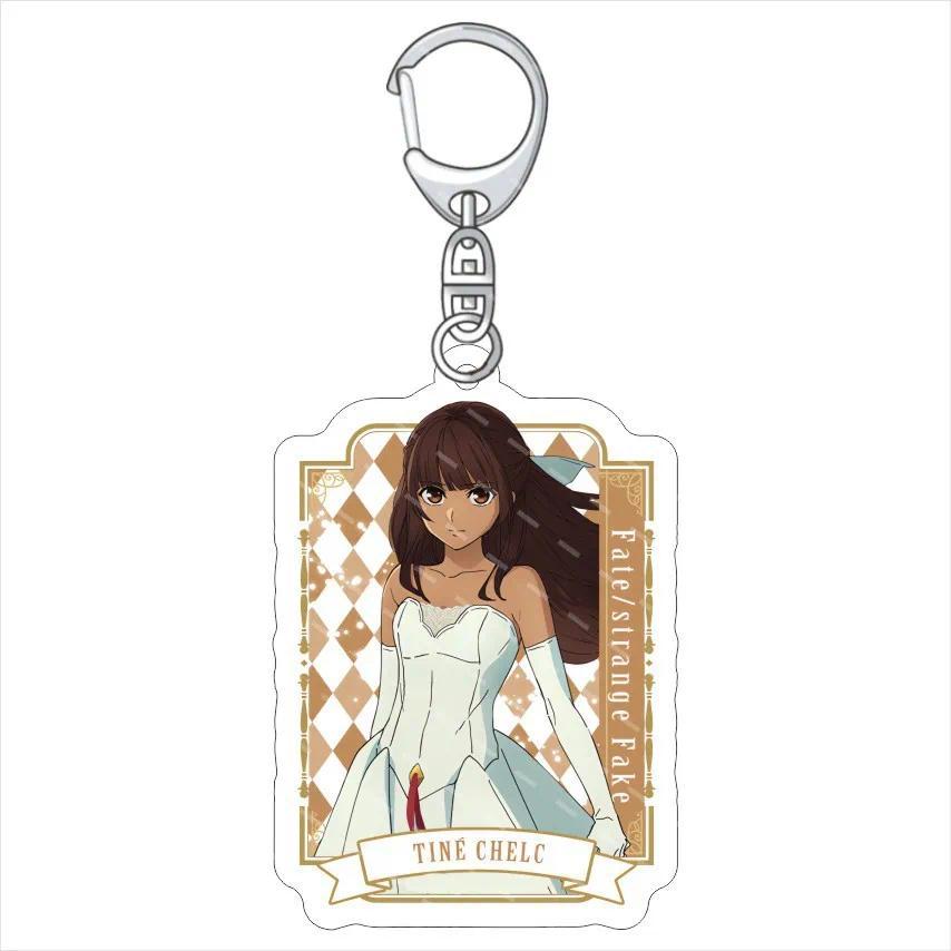 Fate/strange Fake Anime Related Girls Key Chain Transparent Mica Cartoon Móc Khóa In Theo Yêu Cầu, Chất Liệu Mica Trong Suốt In 2 Mặt , Dày 4mm 4 Fate/strange Fake Anime Related Girls Key Chain Transparent Mica Cartoon Móc Khóa In Theo Yêu Cầu, Chất Liệu Mica Trong Suốt In 2 Mặt , Dày 4mm - Ảnh 4