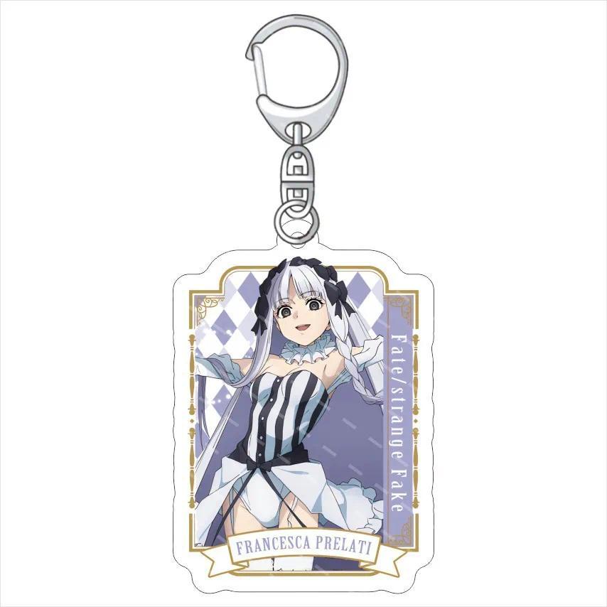 Fate/strange Fake Anime Related Girls Key Chain Transparent Mica Cartoon Móc Khóa In Theo Yêu Cầu, Chất Liệu Mica Trong Suốt In 2 Mặt , Dày 4mm 5 Fate/strange Fake Anime Related Girls Key Chain Transparent Mica Cartoon Móc Khóa In Theo Yêu Cầu, Chất Liệu Mica Trong Suốt In 2 Mặt , Dày 4mm - Ảnh 5