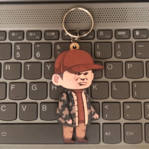 Fishing Keychain: Exquisite Design, Suitable For Those Who Love Uniqueness, Made Of High Móc Khóa In Theo Yêu Cầu, Chất Liệu Mica Trong Suốt In 2 Mặt , Dày 4mm