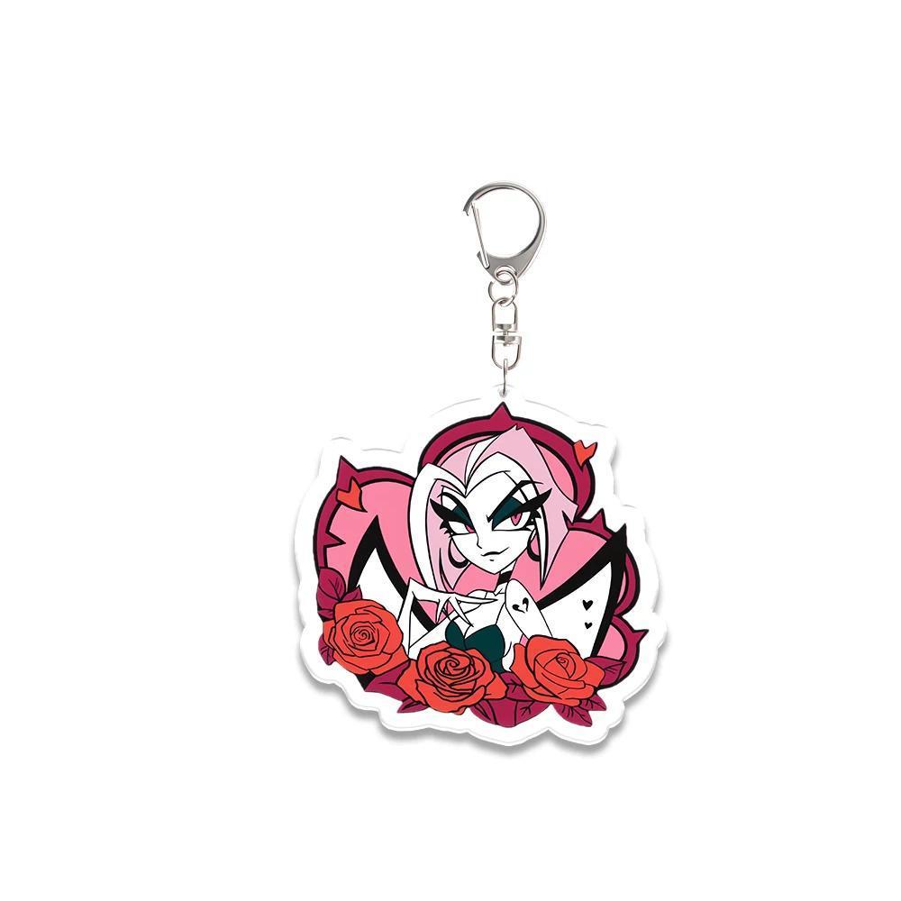 For Ad Husk Vox Charlie Vaggie Anime Peripheral Cute Backpack Pendant Festival Gift Ornament Móc Khóa In Theo Yêu Cầu, Chất Liệu Mica Trong Suốt In 2 Mặt , Dày 4mm 3 For Ad Husk Vox Charlie Vaggie Anime Peripheral Cute Backpack Pendant Festival Gift Ornament Móc Khóa In Theo Yêu Cầu, Chất Liệu Mica Trong Suốt In 2 Mặt , Dày 4mm - Ảnh 3