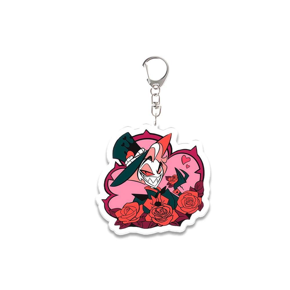 For Ad Husk Vox Charlie Vaggie Anime Peripheral Cute Backpack Pendant Festival Gift Ornament Móc Khóa In Theo Yêu Cầu, Chất Liệu Mica Trong Suốt In 2 Mặt , Dày 4mm 6 For Ad Husk Vox Charlie Vaggie Anime Peripheral Cute Backpack Pendant Festival Gift Ornament Móc Khóa In Theo Yêu Cầu, Chất Liệu Mica Trong Suốt In 2 Mặt , Dày 4mm - Ảnh 6