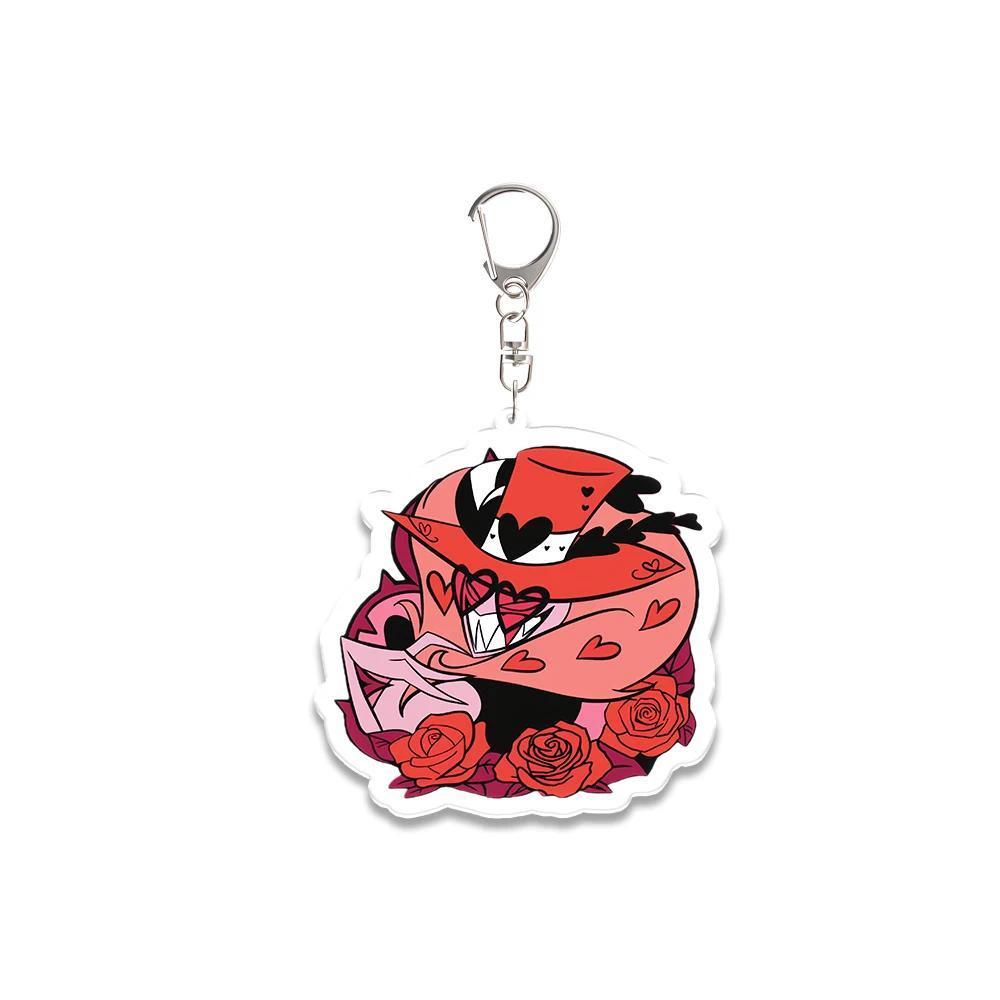 For Ad Husk Vox Charlie Vaggie Anime Peripheral Cute Backpack Pendant Festival Gift Ornament Móc Khóa In Theo Yêu Cầu, Chất Liệu Mica Trong Suốt In 2 Mặt , Dày 4mm 7 For Ad Husk Vox Charlie Vaggie Anime Peripheral Cute Backpack Pendant Festival Gift Ornament Móc Khóa In Theo Yêu Cầu, Chất Liệu Mica Trong Suốt In 2 Mặt , Dày 4mm - Ảnh 7