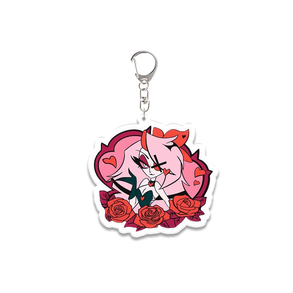 For Ad Husk Vox Charlie Vaggie Anime Peripheral Cute Backpack Pendant Festival Gift Ornament Móc Khóa In Theo Yêu Cầu, Chất Liệu Mica Trong Suốt In 2 Mặt , Dày 4mm 9 For Ad Husk Vox Charlie Vaggie Anime Peripheral Cute Backpack Pendant Festival Gift Ornament Móc Khóa In Theo Yêu Cầu, Chất Liệu Mica Trong Suốt In 2 Mặt , Dày 4mm - Ảnh 9