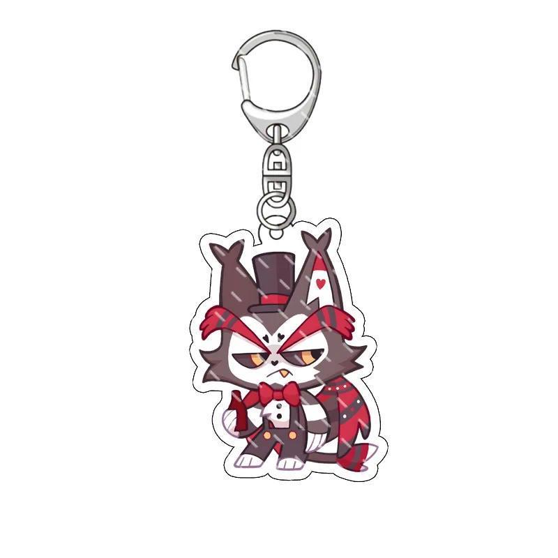 For Anime Characters Acrylic Keychain Charlie Morningstar Vaggie Alastor Vox Husk Niffty Móc Khóa In Theo Yêu Cầu, Chất Liệu Mica Trong Suốt In 2 Mặt , Dày 4mm 5 For Anime Characters Acrylic Keychain Charlie Morningstar Vaggie Alastor Vox Husk Niffty Móc Khóa In Theo Yêu Cầu, Chất Liệu Mica Trong Suốt In 2 Mặt , Dày 4mm - Ảnh 5
