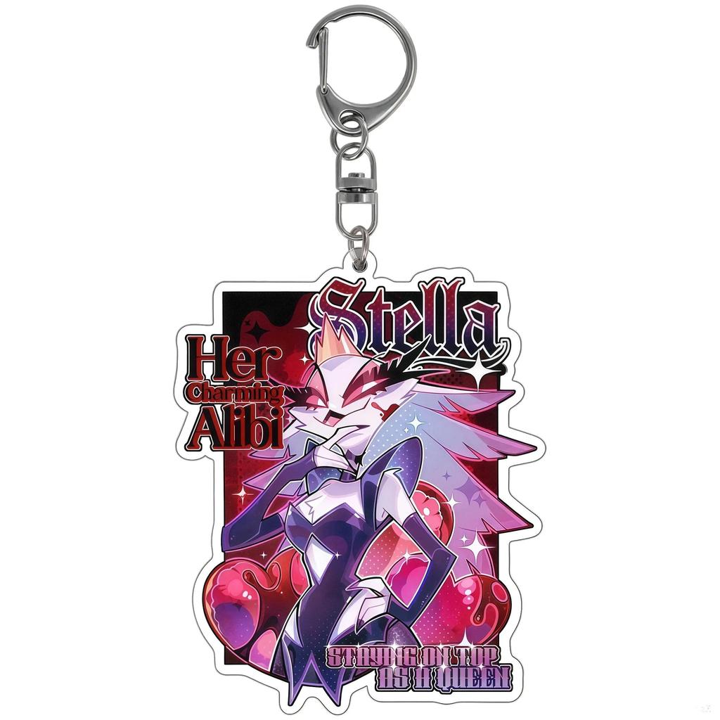 For Blitzø Millie Moxxie Loona Octavia Stolas Acrylic Keychain Anime Backpack Pendant Móc Khóa In Theo Yêu Cầu, Chất Liệu Mica Trong Suốt In 2 Mặt , Dày 4mm 3 For Blitzø Millie Moxxie Loona Octavia Stolas Acrylic Keychain Anime Backpack Pendant Móc Khóa In Theo Yêu Cầu, Chất Liệu Mica Trong Suốt In 2 Mặt , Dày 4mm - Ảnh 3