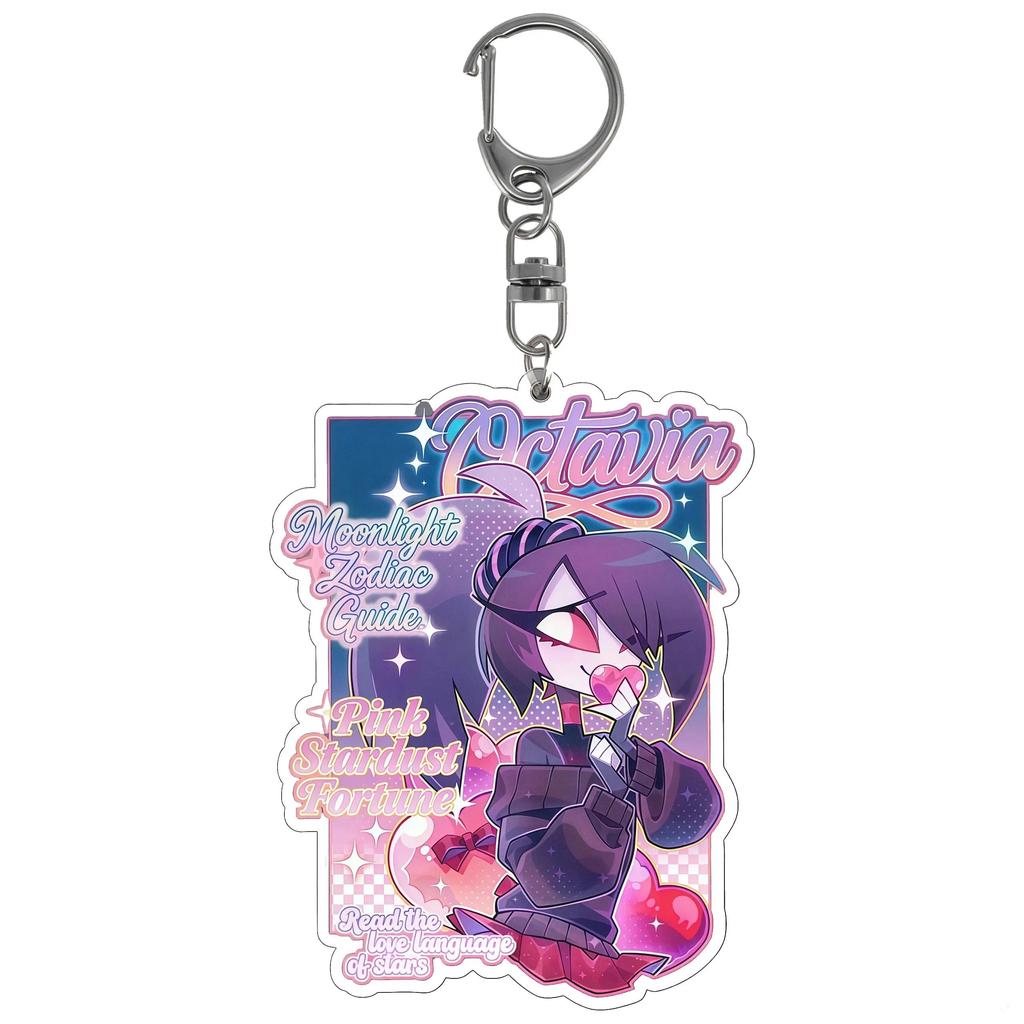 For Blitzø Millie Moxxie Loona Octavia Stolas Acrylic Keychain Anime Backpack Pendant Móc Khóa In Theo Yêu Cầu, Chất Liệu Mica Trong Suốt In 2 Mặt , Dày 4mm 4 For Blitzø Millie Moxxie Loona Octavia Stolas Acrylic Keychain Anime Backpack Pendant Móc Khóa In Theo Yêu Cầu, Chất Liệu Mica Trong Suốt In 2 Mặt , Dày 4mm - Ảnh 4
