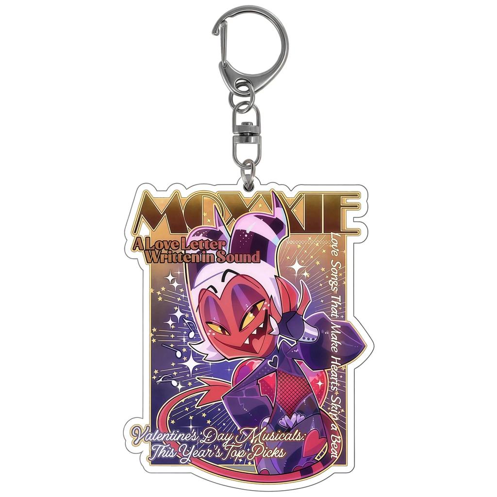 For Blitzø Millie Moxxie Loona Octavia Stolas Acrylic Keychain Anime Backpack Pendant Móc Khóa In Theo Yêu Cầu, Chất Liệu Mica Trong Suốt In 2 Mặt , Dày 4mm 6 For Blitzø Millie Moxxie Loona Octavia Stolas Acrylic Keychain Anime Backpack Pendant Móc Khóa In Theo Yêu Cầu, Chất Liệu Mica Trong Suốt In 2 Mặt , Dày 4mm - Ảnh 6