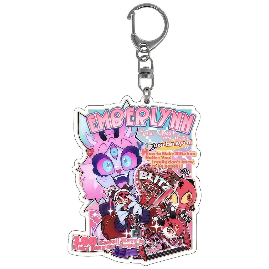 For Blitzø Millie Moxxie Loona Octavia Stolas Acrylic Keychain Anime Backpack Pendant Móc Khóa In Theo Yêu Cầu, Chất Liệu Mica Trong Suốt In 2 Mặt , Dày 4mm 9 For Blitzø Millie Moxxie Loona Octavia Stolas Acrylic Keychain Anime Backpack Pendant Móc Khóa In Theo Yêu Cầu, Chất Liệu Mica Trong Suốt In 2 Mặt , Dày 4mm - Ảnh 9