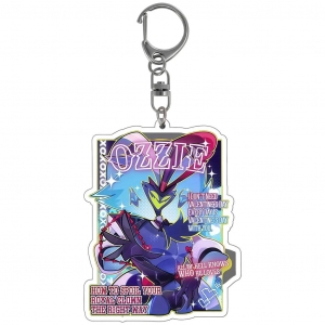 For Blitzø Millie Moxxie Loona Octavia Stolas Acrylic Keychain Anime Backpack Pendant Móc Khóa In Theo Yêu Cầu, Chất Liệu Mica Trong Suốt In 2 Mặt , Dày 4mm