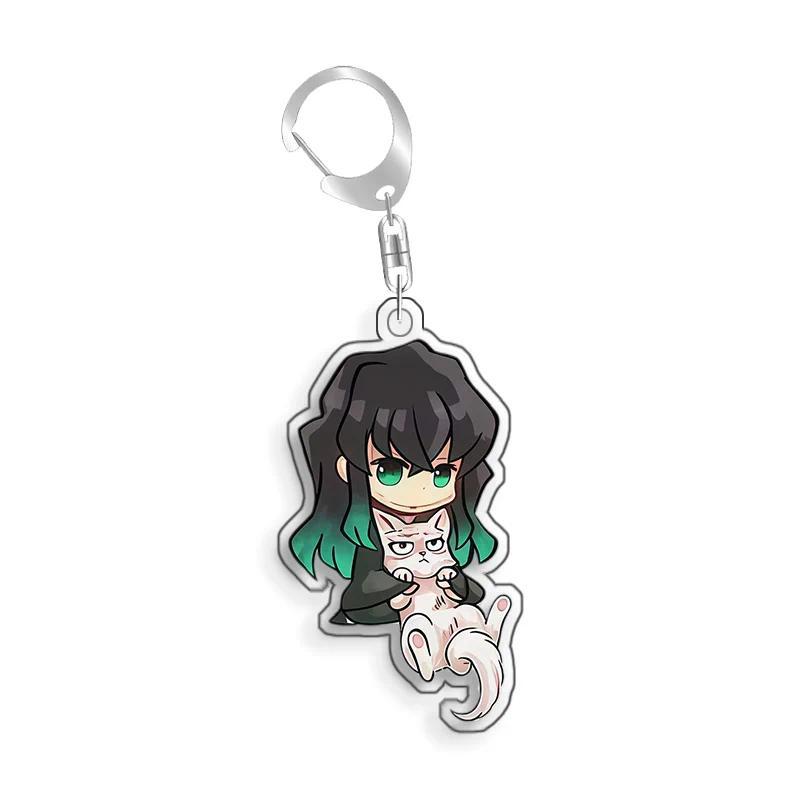 For Demon Slayer Genya Hinazugawa Mitsuri Kanroji Obanai Iguro Acrylic Selfmade Cartoon Anime Móc Khóa In Theo Yêu Cầu, Chất Liệu Mica Trong Suốt In 2 Mặt , Dày 4mm 2 For Demon Slayer Genya Hinazugawa Mitsuri Kanroji Obanai Iguro Acrylic Selfmade Cartoon Anime Móc Khóa In Theo Yêu Cầu, Chất Liệu Mica Trong Suốt In 2 Mặt , Dày 4mm - Ảnh 2