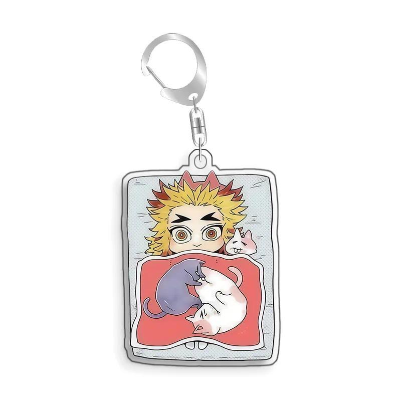 For Demon Slayer Genya Hinazugawa Mitsuri Kanroji Obanai Iguro Acrylic Selfmade Cartoon Anime Móc Khóa In Theo Yêu Cầu, Chất Liệu Mica Trong Suốt In 2 Mặt , Dày 4mm 15 For Demon Slayer Genya Hinazugawa Mitsuri Kanroji Obanai Iguro Acrylic Selfmade Cartoon Anime Móc Khóa In Theo Yêu Cầu, Chất Liệu Mica Trong Suốt In 2 Mặt , Dày 4mm - Ảnh 15
