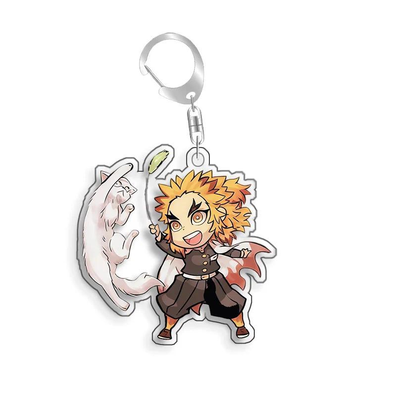 For Demon Slayer Genya Hinazugawa Mitsuri Kanroji Obanai Iguro Acrylic Selfmade Cartoon Anime Móc Khóa In Theo Yêu Cầu, Chất Liệu Mica Trong Suốt In 2 Mặt , Dày 4mm 5 For Demon Slayer Genya Hinazugawa Mitsuri Kanroji Obanai Iguro Acrylic Selfmade Cartoon Anime Móc Khóa In Theo Yêu Cầu, Chất Liệu Mica Trong Suốt In 2 Mặt , Dày 4mm - Ảnh 5