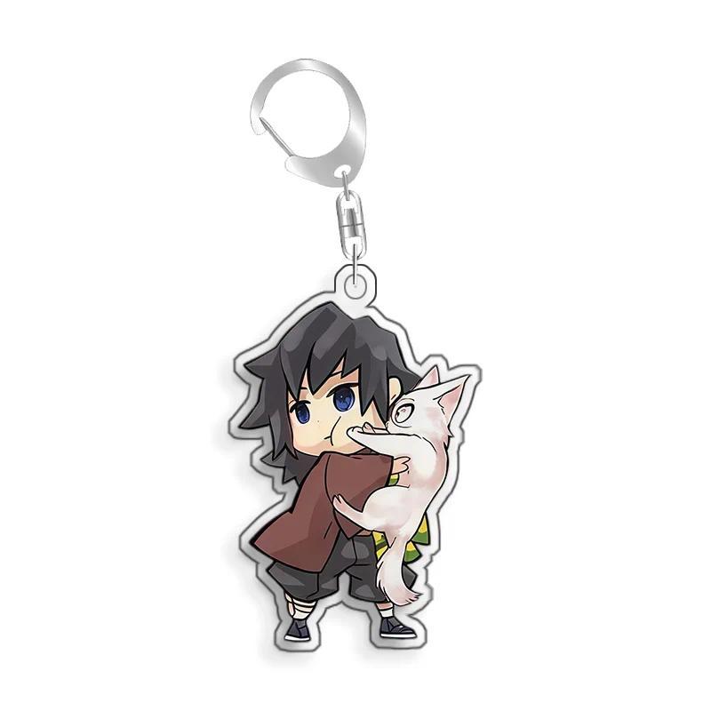 For Demon Slayer Genya Hinazugawa Mitsuri Kanroji Obanai Iguro Acrylic Selfmade Cartoon Anime Móc Khóa In Theo Yêu Cầu, Chất Liệu Mica Trong Suốt In 2 Mặt , Dày 4mm 10 For Demon Slayer Genya Hinazugawa Mitsuri Kanroji Obanai Iguro Acrylic Selfmade Cartoon Anime Móc Khóa In Theo Yêu Cầu, Chất Liệu Mica Trong Suốt In 2 Mặt , Dày 4mm - Ảnh 10