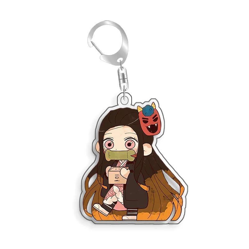 For Demon Slayer Kamado Nezuko Hashibira Inosuke Urokodaki Sakonji Acrylic Selfmademica Anime Móc Khóa In Theo Yêu Cầu, Chất Liệu Mica Trong Suốt In 2 Mặt , Dày 4mm 3 For Demon Slayer Kamado Nezuko Hashibira Inosuke Urokodaki Sakonji Acrylic Selfmademica Anime Móc Khóa In Theo Yêu Cầu, Chất Liệu Mica Trong Suốt In 2 Mặt , Dày 4mm - Ảnh 3
