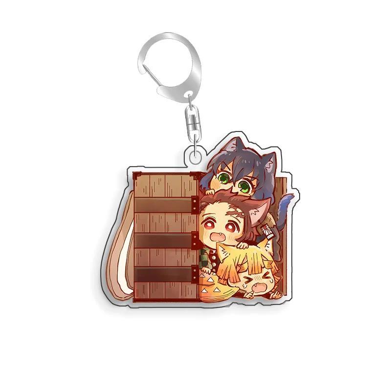 For Demon Slayer Kamado Nezuko Hashibira Inosuke Urokodaki Sakonji Acrylic Selfmademica Anime Móc Khóa In Theo Yêu Cầu, Chất Liệu Mica Trong Suốt In 2 Mặt , Dày 4mm 30 For Demon Slayer Kamado Nezuko Hashibira Inosuke Urokodaki Sakonji Acrylic Selfmademica Anime Móc Khóa In Theo Yêu Cầu, Chất Liệu Mica Trong Suốt In 2 Mặt , Dày 4mm - Ảnh 30