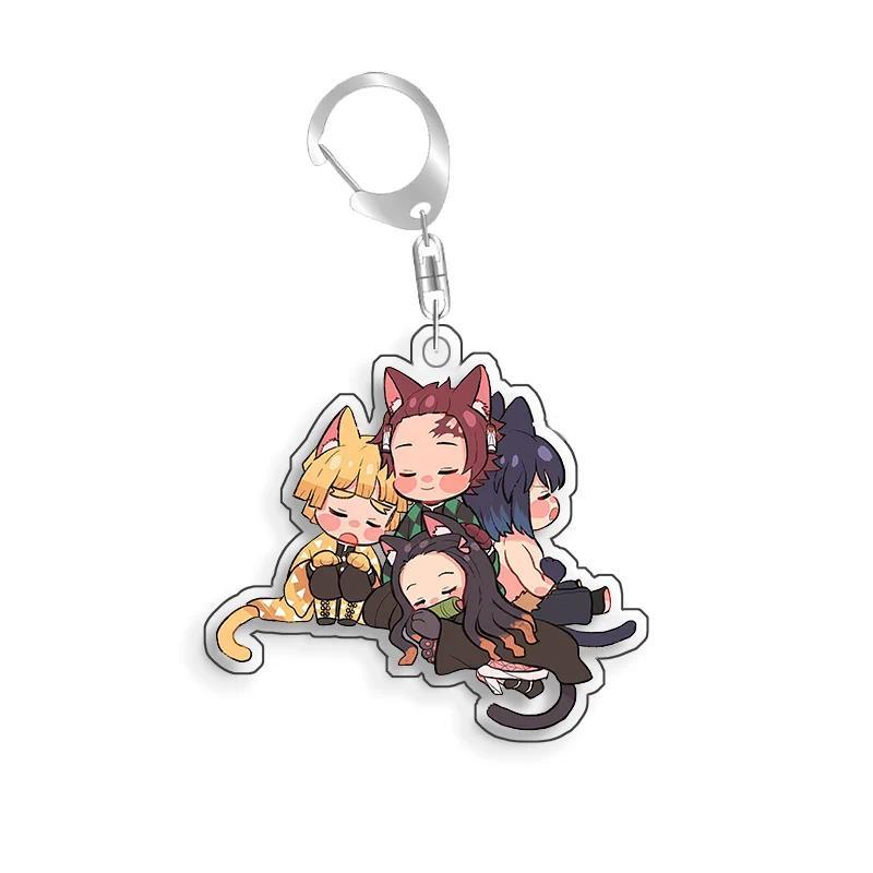 For Demon Slayer Kamado Nezuko Hashibira Inosuke Urokodaki Sakonji Acrylic Selfmademica Anime Móc Khóa In Theo Yêu Cầu, Chất Liệu Mica Trong Suốt In 2 Mặt , Dày 4mm 4 For Demon Slayer Kamado Nezuko Hashibira Inosuke Urokodaki Sakonji Acrylic Selfmademica Anime Móc Khóa In Theo Yêu Cầu, Chất Liệu Mica Trong Suốt In 2 Mặt , Dày 4mm - Ảnh 4
