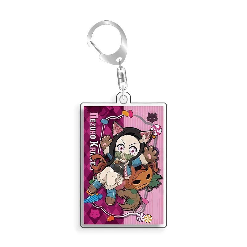 For Demon Slayer Kyojuro Rengoku Akaza Tanjiro Kamado Shinobu Kocho Acrylic Selfmade Cartoon Móc Khóa In Theo Yêu Cầu, Chất Liệu Mica Trong Suốt In 2 Mặt , Dày 4mm 8 For Demon Slayer Kyojuro Rengoku Akaza Tanjiro Kamado Shinobu Kocho Acrylic Selfmade Cartoon Móc Khóa In Theo Yêu Cầu, Chất Liệu Mica Trong Suốt In 2 Mặt , Dày 4mm - Ảnh 8