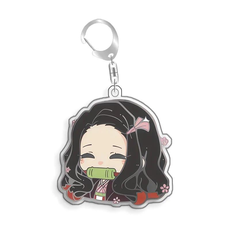For Demon Slayer Mitsuri Kanroji Zenitsu Agatsuma Kanae Kocho Mica Selfmade Cartoon Anime Móc Khóa In Theo Yêu Cầu, Chất Liệu Mica Trong Suốt In 2 Mặt , Dày 4mm 6 For Demon Slayer Mitsuri Kanroji Zenitsu Agatsuma Kanae Kocho Mica Selfmade Cartoon Anime Móc Khóa In Theo Yêu Cầu, Chất Liệu Mica Trong Suốt In 2 Mặt , Dày 4mm - Ảnh 6