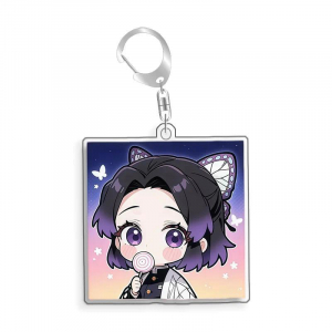 For Demon Slayer Uzui Tengen Tokito Muichiro Kocho Shinobu Acrylic Selfmademica Anime Móc Khóa In Theo Yêu Cầu, Chất Liệu Mica Trong Suốt In 2 Mặt , Dày 4mm