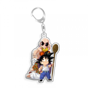 For Dragon Ball Son Goku Kakarot Krillin Kuririn Kame Sennin Acrylic Selfmademica Anime Mica Móc Khóa In Theo Yêu Cầu, Chất Liệu Mica Trong Suốt In 2 Mặt , Dày 4mm