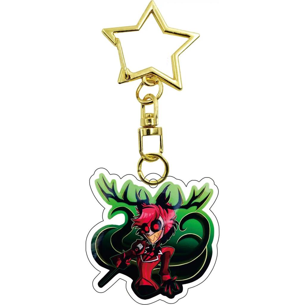 For Hazbin Hotel Angel Dust Vaggie Alastor Husk Charlie Morningstar Mica Keychain Car Móc Khóa In Theo Yêu Cầu, Chất Liệu Mica Trong Suốt In 2 Mặt , Dày 4mm 11 For Hazbin Hotel Angel Dust Vaggie Alastor Husk Charlie Morningstar Mica Keychain Car Móc Khóa In Theo Yêu Cầu, Chất Liệu Mica Trong Suốt In 2 Mặt , Dày 4mm - Ảnh 11