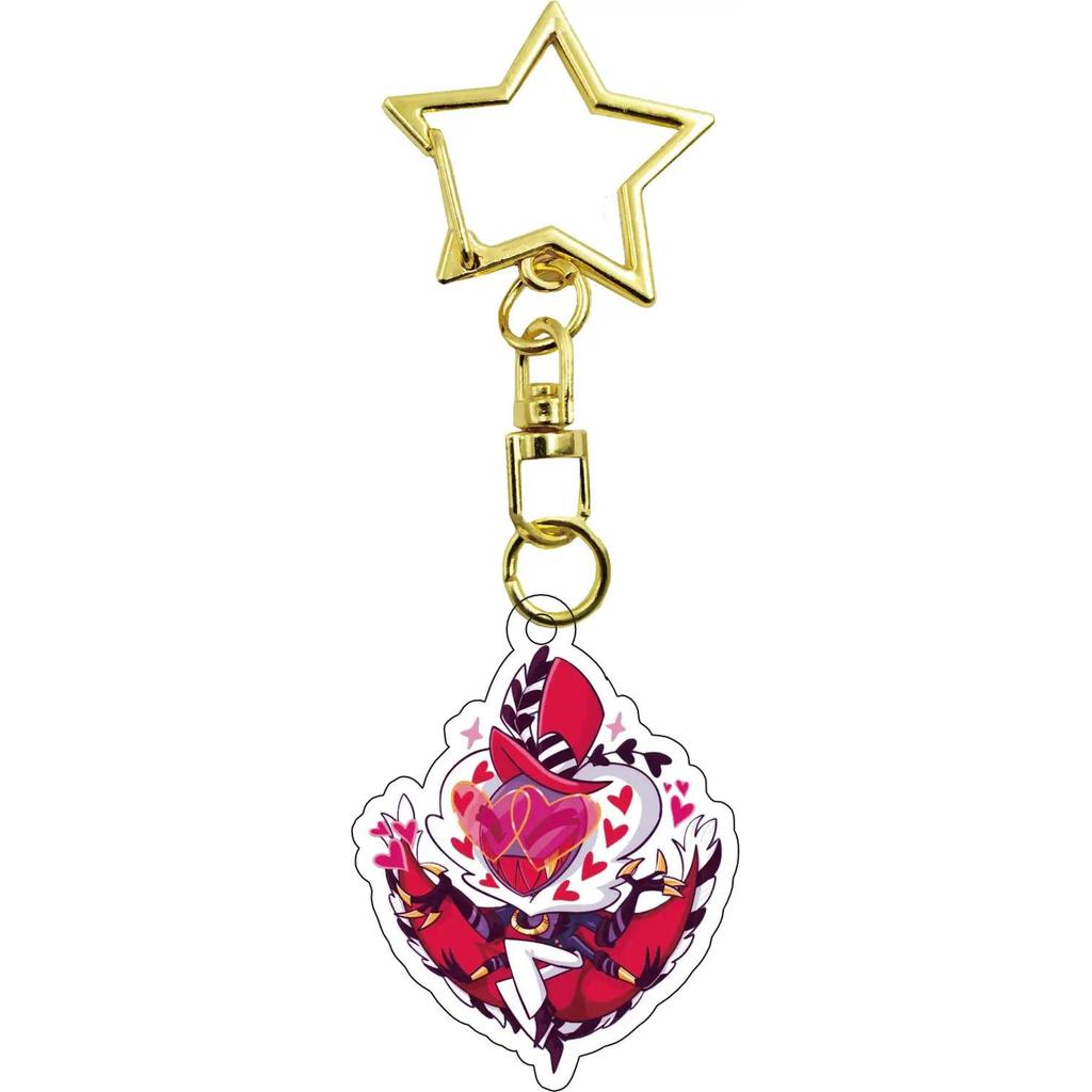 For Hazbin Hotel Angel Dust Vaggie Alastor Husk Charlie Morningstar Mica Keychain Car Móc Khóa In Theo Yêu Cầu, Chất Liệu Mica Trong Suốt In 2 Mặt , Dày 4mm 14 For Hazbin Hotel Angel Dust Vaggie Alastor Husk Charlie Morningstar Mica Keychain Car Móc Khóa In Theo Yêu Cầu, Chất Liệu Mica Trong Suốt In 2 Mặt , Dày 4mm - Ảnh 14