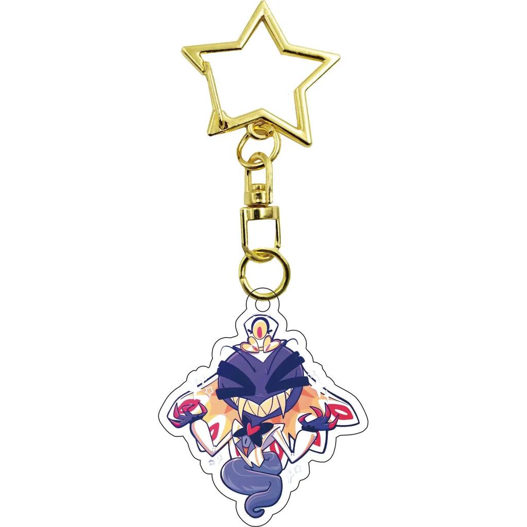 For Hazbin Hotel Angel Dust Vaggie Alastor Husk Charlie Morningstar Mica Keychain Car Móc Khóa In Theo Yêu Cầu, Chất Liệu Mica Trong Suốt In 2 Mặt , Dày 4mm 15 For Hazbin Hotel Angel Dust Vaggie Alastor Husk Charlie Morningstar Mica Keychain Car Móc Khóa In Theo Yêu Cầu, Chất Liệu Mica Trong Suốt In 2 Mặt , Dày 4mm - Ảnh 15
