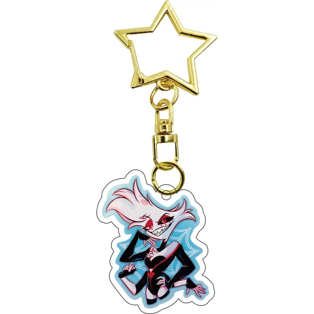 For Hazbin Hotel Angel Dust Vaggie Alastor Husk Charlie Morningstar Mica Keychain Car Móc Khóa In Theo Yêu Cầu, Chất Liệu Mica Trong Suốt In 2 Mặt , Dày 4mm 17 For Hazbin Hotel Angel Dust Vaggie Alastor Husk Charlie Morningstar Mica Keychain Car Móc Khóa In Theo Yêu Cầu, Chất Liệu Mica Trong Suốt In 2 Mặt , Dày 4mm - Ảnh 17
