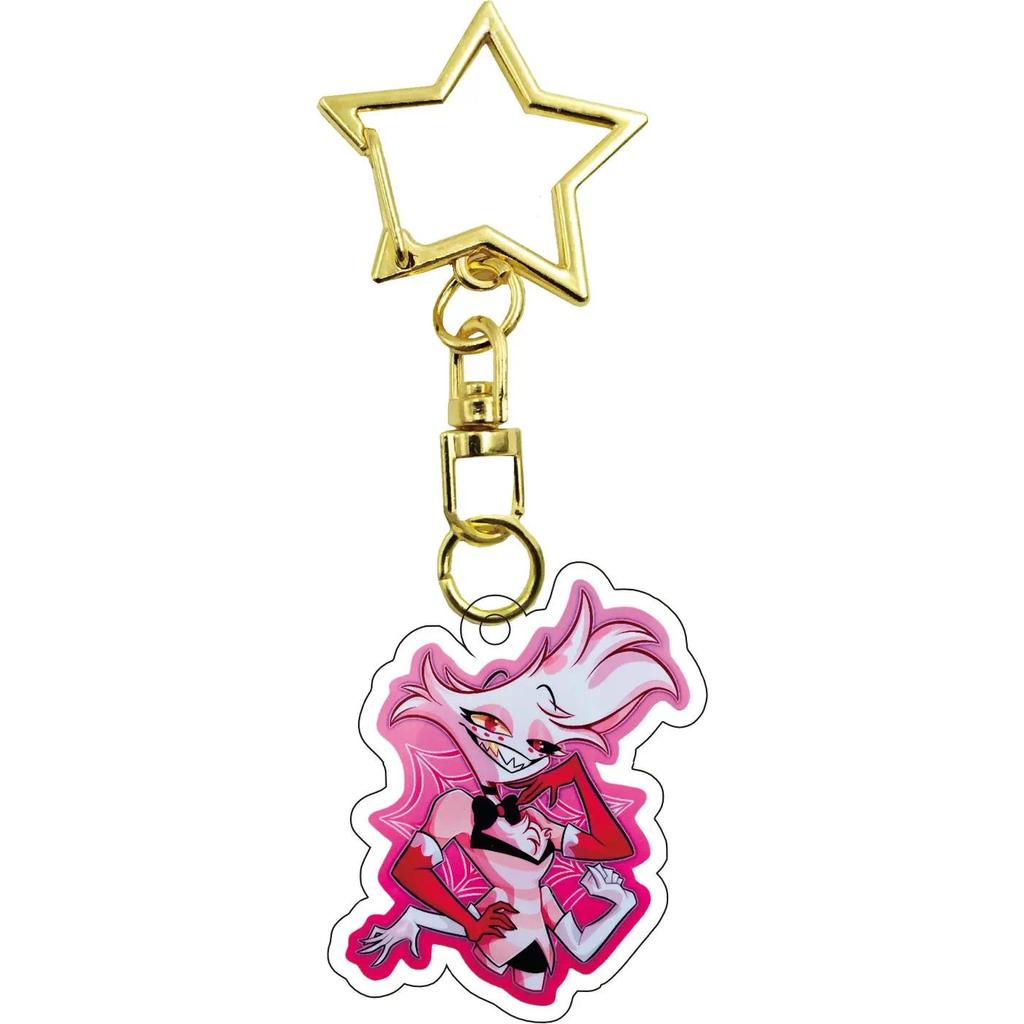 For Hazbin Hotel Angel Dust Vaggie Alastor Husk Charlie Morningstar Mica Keychain Car Móc Khóa In Theo Yêu Cầu, Chất Liệu Mica Trong Suốt In 2 Mặt , Dày 4mm 19 For Hazbin Hotel Angel Dust Vaggie Alastor Husk Charlie Morningstar Mica Keychain Car Móc Khóa In Theo Yêu Cầu, Chất Liệu Mica Trong Suốt In 2 Mặt , Dày 4mm - Ảnh 19