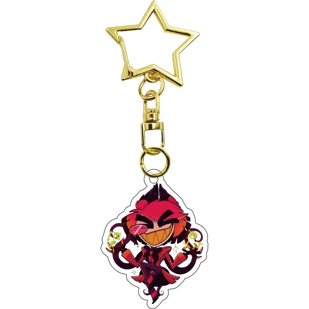 For Hazbin Hotel Angel Dust Vaggie Alastor Husk Charlie Morningstar Mica Keychain Car Móc Khóa In Theo Yêu Cầu, Chất Liệu Mica Trong Suốt In 2 Mặt , Dày 4mm 20 For Hazbin Hotel Angel Dust Vaggie Alastor Husk Charlie Morningstar Mica Keychain Car Móc Khóa In Theo Yêu Cầu, Chất Liệu Mica Trong Suốt In 2 Mặt , Dày 4mm - Ảnh 20