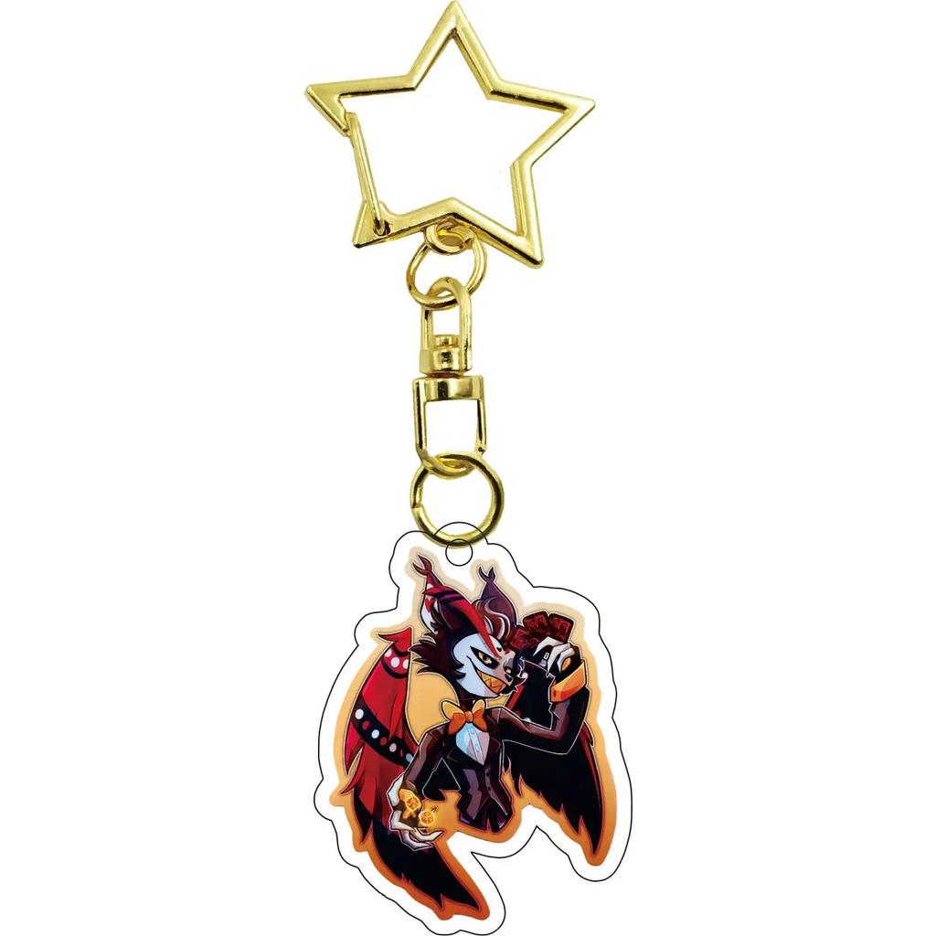 For Hazbin Hotel Angel Dust Vaggie Alastor Husk Charlie Morningstar Mica Keychain Car Móc Khóa In Theo Yêu Cầu, Chất Liệu Mica Trong Suốt In 2 Mặt , Dày 4mm 22 For Hazbin Hotel Angel Dust Vaggie Alastor Husk Charlie Morningstar Mica Keychain Car Móc Khóa In Theo Yêu Cầu, Chất Liệu Mica Trong Suốt In 2 Mặt , Dày 4mm - Ảnh 22