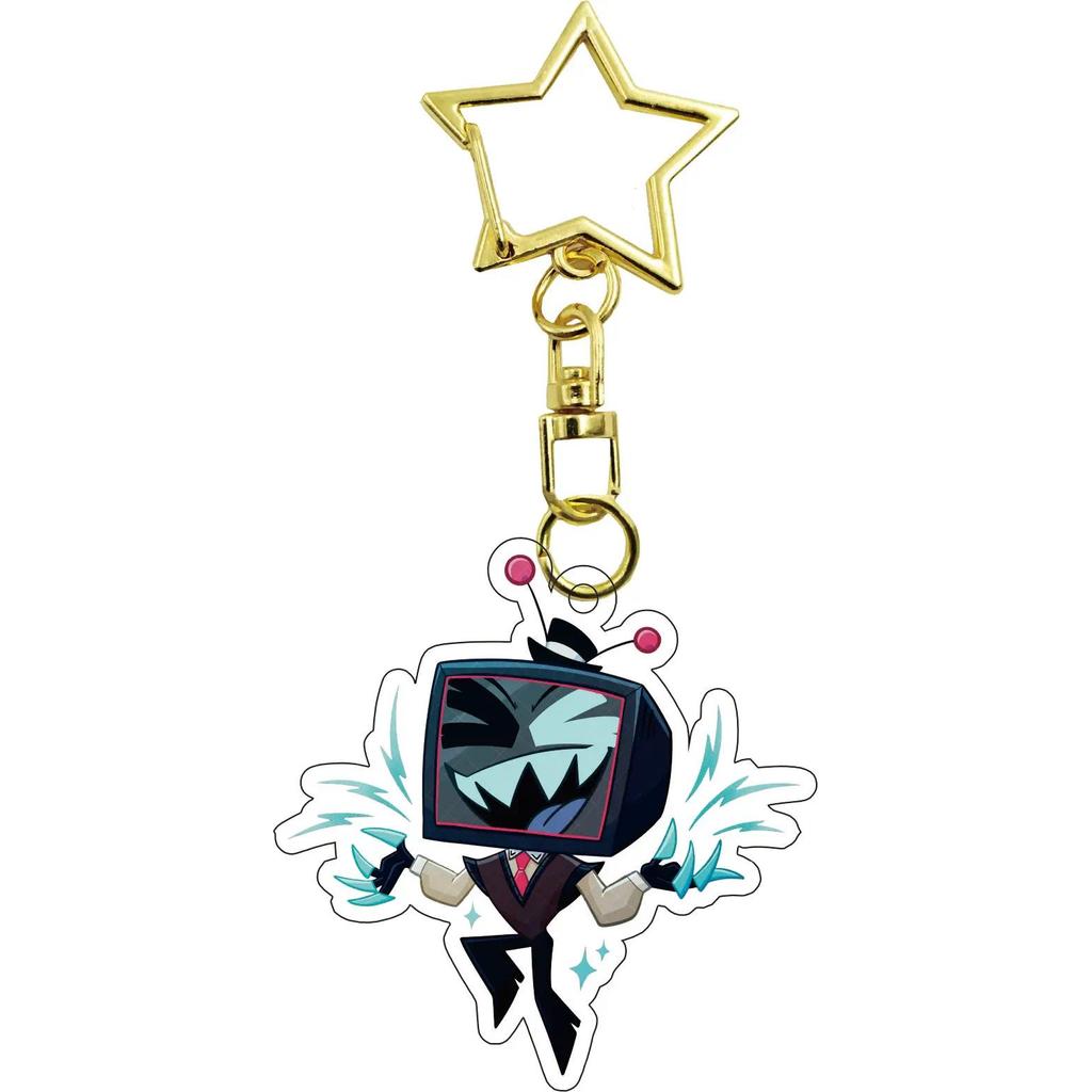 For Hazbin Hotel Angel Dust Vaggie Alastor Husk Charlie Morningstar Mica Keychain Car Móc Khóa In Theo Yêu Cầu, Chất Liệu Mica Trong Suốt In 2 Mặt , Dày 4mm 26 For Hazbin Hotel Angel Dust Vaggie Alastor Husk Charlie Morningstar Mica Keychain Car Móc Khóa In Theo Yêu Cầu, Chất Liệu Mica Trong Suốt In 2 Mặt , Dày 4mm - Ảnh 26