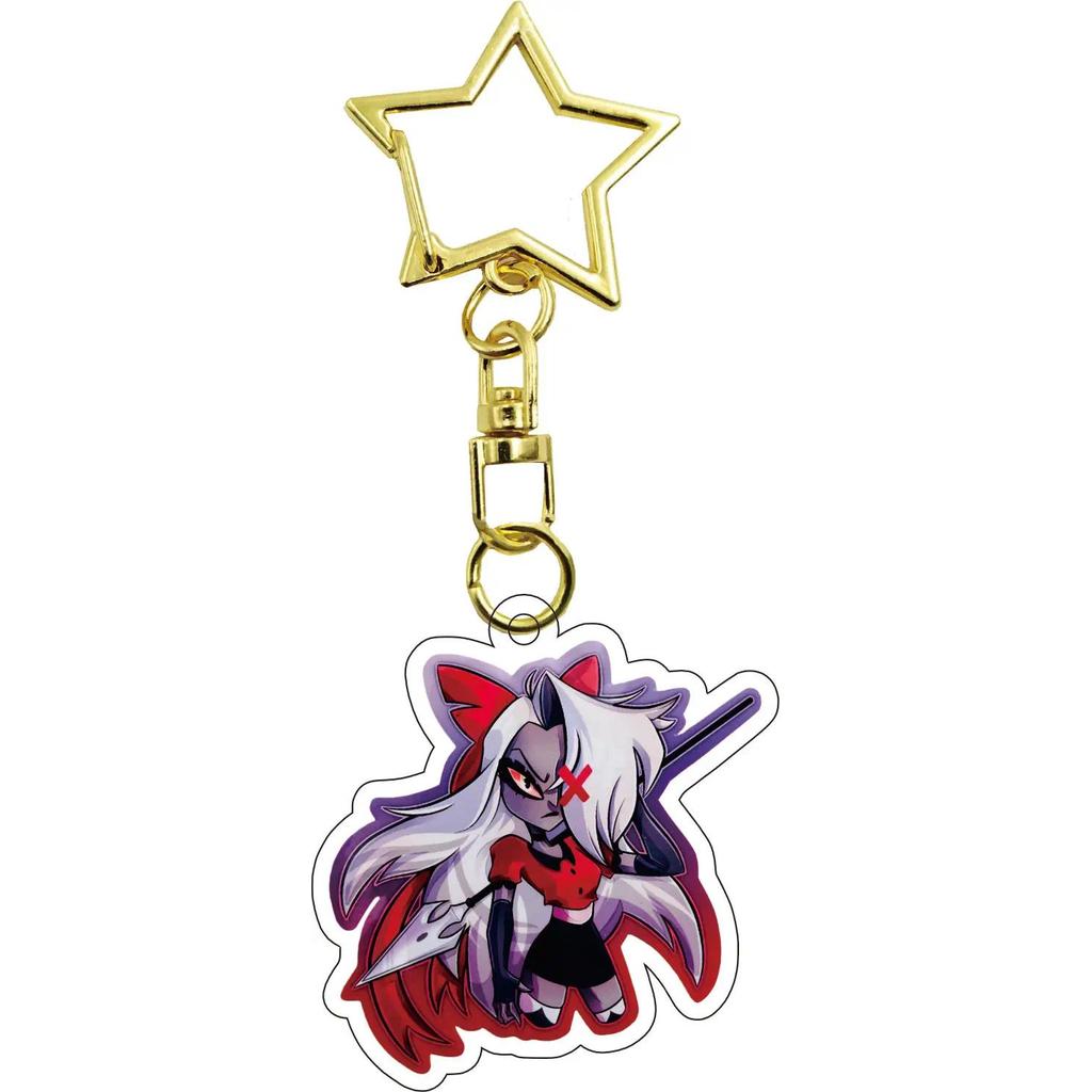 For Hazbin Hotel Angel Dust Vaggie Alastor Husk Charlie Morningstar Mica Keychain Car Móc Khóa In Theo Yêu Cầu, Chất Liệu Mica Trong Suốt In 2 Mặt , Dày 4mm 27 For Hazbin Hotel Angel Dust Vaggie Alastor Husk Charlie Morningstar Mica Keychain Car Móc Khóa In Theo Yêu Cầu, Chất Liệu Mica Trong Suốt In 2 Mặt , Dày 4mm - Ảnh 27