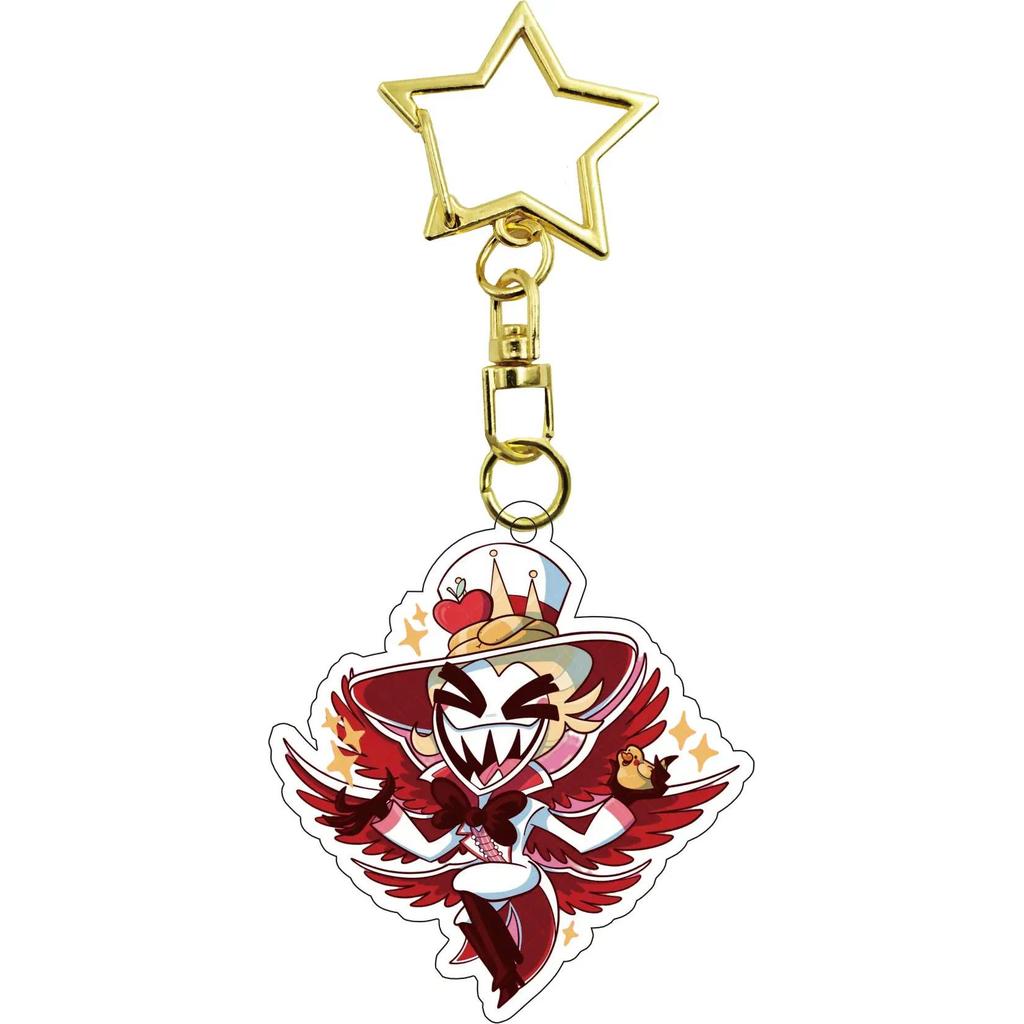 For Hazbin Hotel Angel Dust Vaggie Alastor Husk Charlie Morningstar Mica Keychain Car Móc Khóa In Theo Yêu Cầu, Chất Liệu Mica Trong Suốt In 2 Mặt , Dày 4mm 28 For Hazbin Hotel Angel Dust Vaggie Alastor Husk Charlie Morningstar Mica Keychain Car Móc Khóa In Theo Yêu Cầu, Chất Liệu Mica Trong Suốt In 2 Mặt , Dày 4mm - Ảnh 28