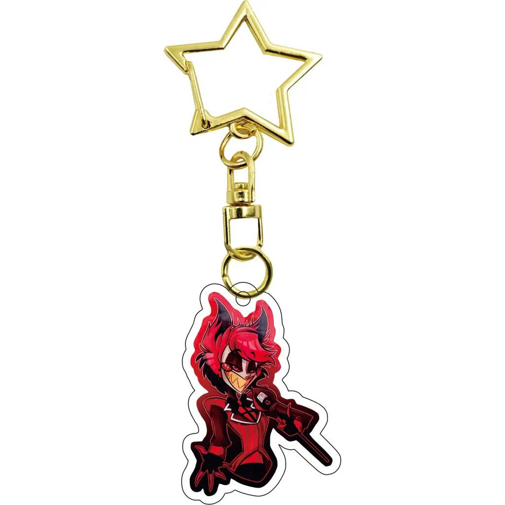 For Hazbin Hotel Angel Dust Vaggie Alastor Husk Charlie Morningstar Mica Keychain Car Móc Khóa In Theo Yêu Cầu, Chất Liệu Mica Trong Suốt In 2 Mặt , Dày 4mm 4 For Hazbin Hotel Angel Dust Vaggie Alastor Husk Charlie Morningstar Mica Keychain Car Móc Khóa In Theo Yêu Cầu, Chất Liệu Mica Trong Suốt In 2 Mặt , Dày 4mm - Ảnh 4