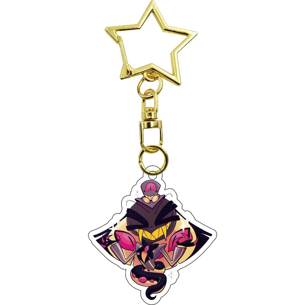 For Hazbin Hotel Angel Dust Vaggie Alastor Husk Charlie Morningstar Mica Keychain Car Móc Khóa In Theo Yêu Cầu, Chất Liệu Mica Trong Suốt In 2 Mặt , Dày 4mm 32 For Hazbin Hotel Angel Dust Vaggie Alastor Husk Charlie Morningstar Mica Keychain Car Móc Khóa In Theo Yêu Cầu, Chất Liệu Mica Trong Suốt In 2 Mặt , Dày 4mm - Ảnh 32