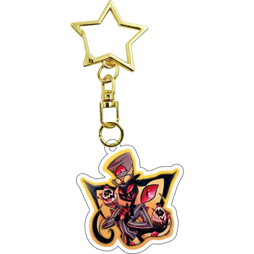 For Hazbin Hotel Angel Dust Vaggie Alastor Husk Charlie Morningstar Mica Keychain Car Móc Khóa In Theo Yêu Cầu, Chất Liệu Mica Trong Suốt In 2 Mặt , Dày 4mm 33 For Hazbin Hotel Angel Dust Vaggie Alastor Husk Charlie Morningstar Mica Keychain Car Móc Khóa In Theo Yêu Cầu, Chất Liệu Mica Trong Suốt In 2 Mặt , Dày 4mm - Ảnh 33