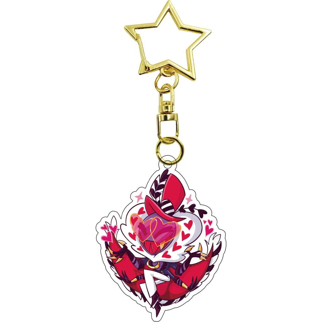 For Hazbin Hotel Angel Dust Vaggie Alastor Husk Charlie Morningstar Mica Keychain Car Móc Khóa In Theo Yêu Cầu, Chất Liệu Mica Trong Suốt In 2 Mặt , Dày 4mm 6 For Hazbin Hotel Angel Dust Vaggie Alastor Husk Charlie Morningstar Mica Keychain Car Móc Khóa In Theo Yêu Cầu, Chất Liệu Mica Trong Suốt In 2 Mặt , Dày 4mm - Ảnh 6