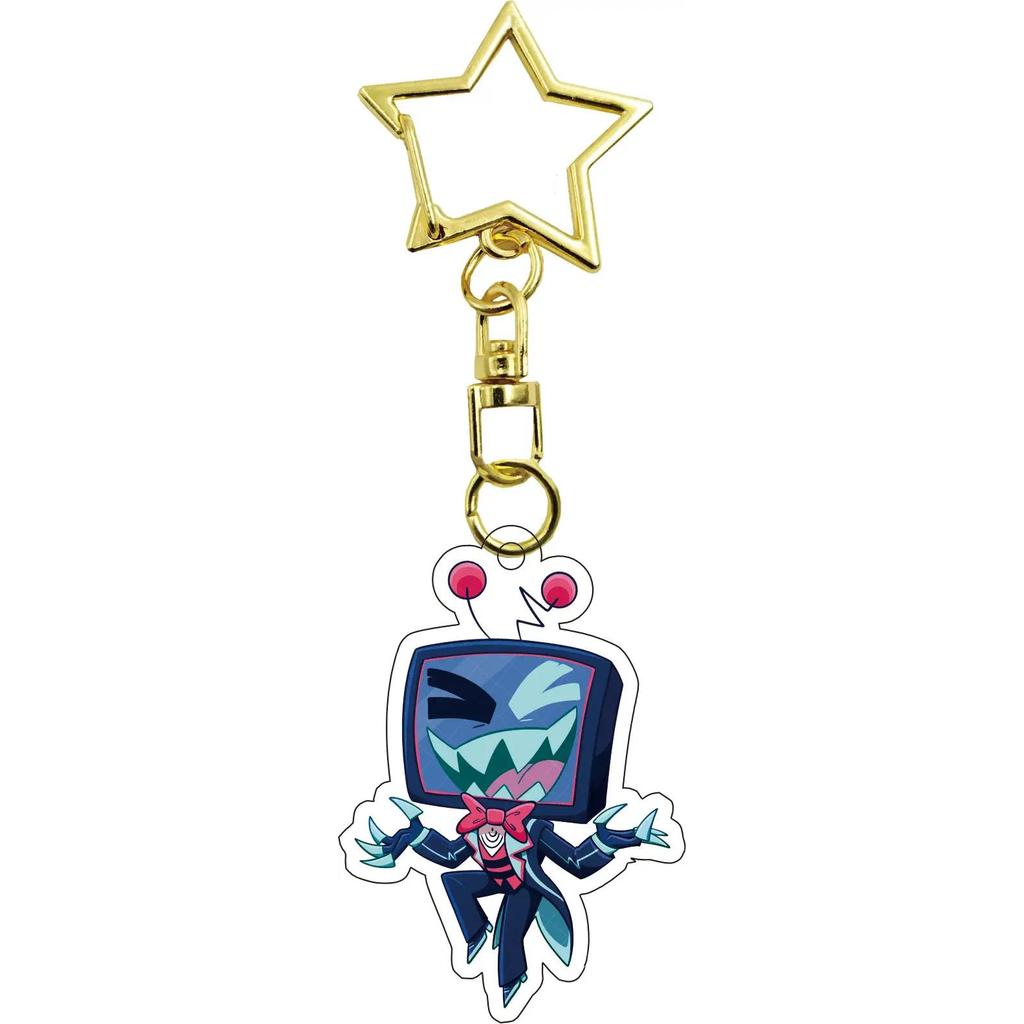 For Hazbin Hotel Angel Dust Vaggie Alastor Husk Charlie Morningstar Mica Keychain Car Móc Khóa In Theo Yêu Cầu, Chất Liệu Mica Trong Suốt In 2 Mặt , Dày 4mm 7 For Hazbin Hotel Angel Dust Vaggie Alastor Husk Charlie Morningstar Mica Keychain Car Móc Khóa In Theo Yêu Cầu, Chất Liệu Mica Trong Suốt In 2 Mặt , Dày 4mm - Ảnh 7