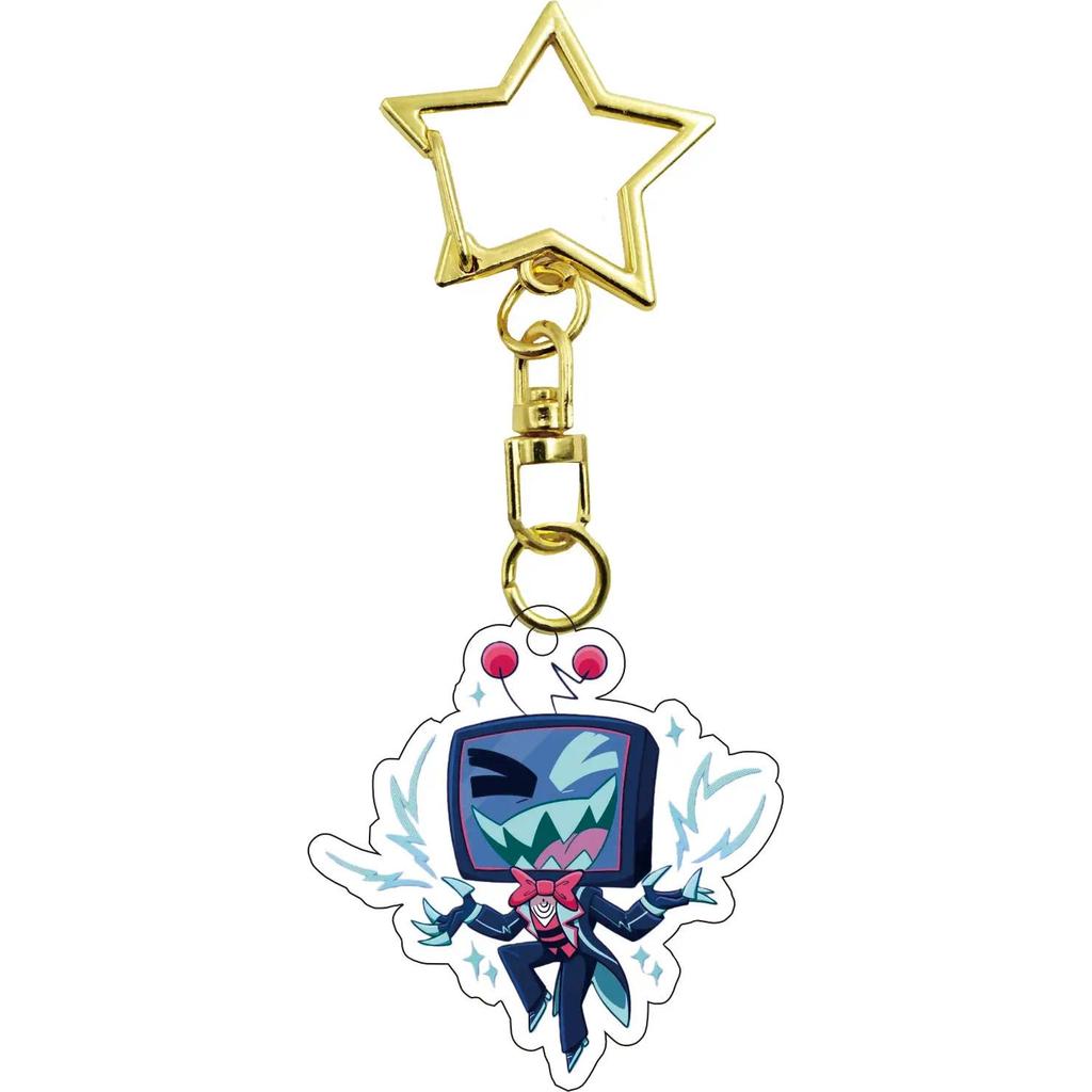 For Hazbin Hotel Angel Dust Vaggie Alastor Husk Charlie Morningstar Mica Keychain Car Móc Khóa In Theo Yêu Cầu, Chất Liệu Mica Trong Suốt In 2 Mặt , Dày 4mm 8 For Hazbin Hotel Angel Dust Vaggie Alastor Husk Charlie Morningstar Mica Keychain Car Móc Khóa In Theo Yêu Cầu, Chất Liệu Mica Trong Suốt In 2 Mặt , Dày 4mm - Ảnh 8