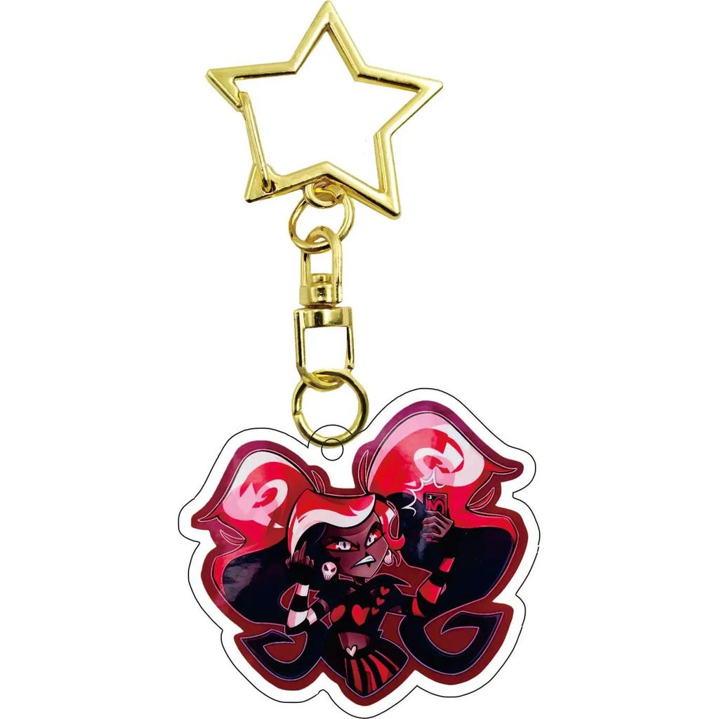 For Hazbin Hotel Angel Dust Vaggie Alastor Husk Charlie Morningstar Mica Keychain Car Móc Khóa In Theo Yêu Cầu, Chất Liệu Mica Trong Suốt In 2 Mặt , Dày 4mm 9 For Hazbin Hotel Angel Dust Vaggie Alastor Husk Charlie Morningstar Mica Keychain Car Móc Khóa In Theo Yêu Cầu, Chất Liệu Mica Trong Suốt In 2 Mặt , Dày 4mm - Ảnh 9