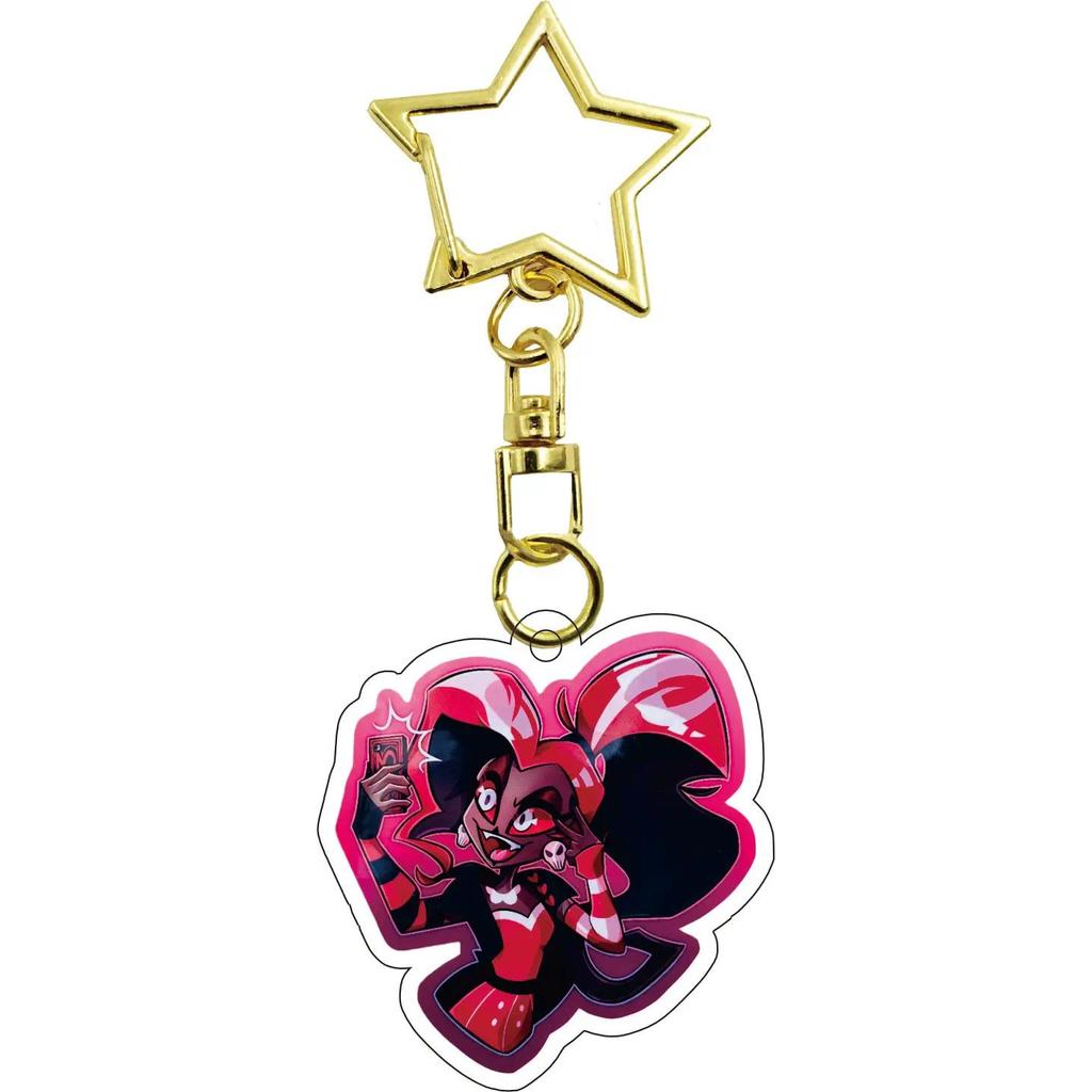 For Hazbin Hotel Angel Dust Vaggie Alastor Husk Charlie Morningstar Mica Keychain Car Móc Khóa In Theo Yêu Cầu, Chất Liệu Mica Trong Suốt In 2 Mặt , Dày 4mm 10 For Hazbin Hotel Angel Dust Vaggie Alastor Husk Charlie Morningstar Mica Keychain Car Móc Khóa In Theo Yêu Cầu, Chất Liệu Mica Trong Suốt In 2 Mặt , Dày 4mm - Ảnh 10
