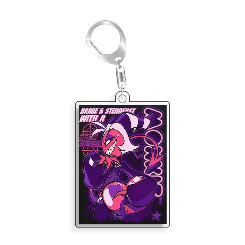 For Helluva Boss Blitzostolas Adam Moxxie Acrylic Selfmade Keychain Cute Keychain Keychain Móc Khóa In Theo Yêu Cầu, Chất Liệu Mica Trong Suốt In 2 Mặt , Dày 4mm 8 For Helluva Boss Blitzostolas Adam Moxxie Acrylic Selfmade Keychain Cute Keychain Keychain Móc Khóa In Theo Yêu Cầu, Chất Liệu Mica Trong Suốt In 2 Mặt , Dày 4mm - Ảnh 8