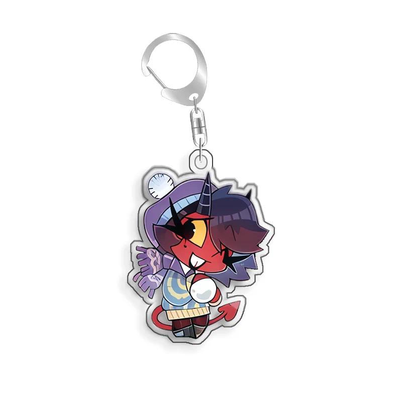 For Helluva Boss Niffty Beelzebub Fizzovalli Acrylic Selfmade Keychain Cute Keychain Keychain Móc Khóa In Theo Yêu Cầu, Chất Liệu Mica Trong Suốt In 2 Mặt , Dày 4mm 8 For Helluva Boss Niffty Beelzebub Fizzovalli Acrylic Selfmade Keychain Cute Keychain Keychain Móc Khóa In Theo Yêu Cầu, Chất Liệu Mica Trong Suốt In 2 Mặt , Dày 4mm - Ảnh 8