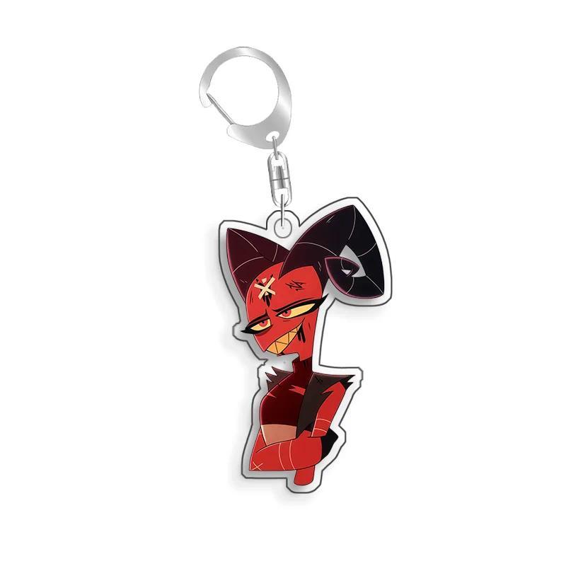 For Helluva Boss Stolas Goetia Octavia Goetia Acrylic Selfmade Keychain Cute Backpack Móc Khóa In Theo Yêu Cầu, Chất Liệu Mica Trong Suốt In 2 Mặt , Dày 4mm 2 For Helluva Boss Stolas Goetia Octavia Goetia Acrylic Selfmade Keychain Cute Backpack Móc Khóa In Theo Yêu Cầu, Chất Liệu Mica Trong Suốt In 2 Mặt , Dày 4mm - Ảnh 2
