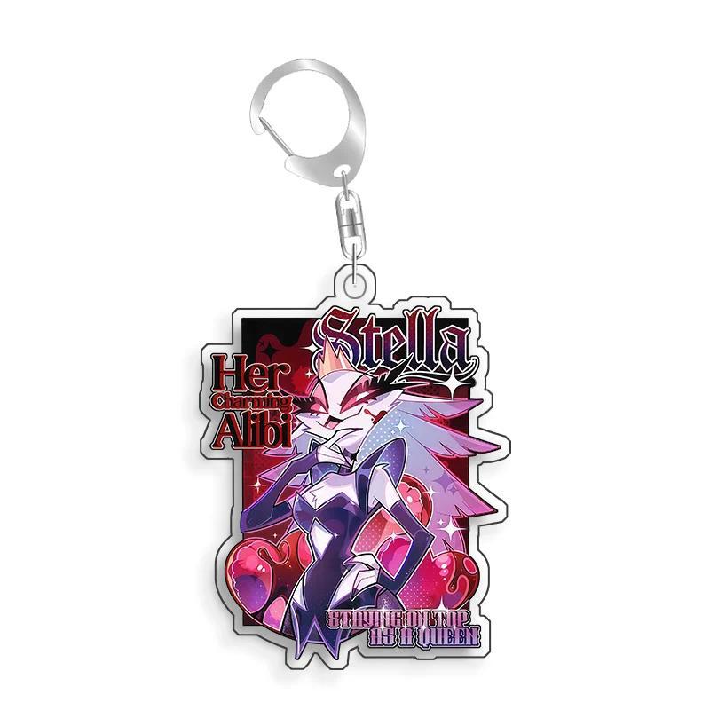 For Helluva Boss Stolas Goetia Octavia Goetia Acrylic Selfmade Keychain Cute Backpack Móc Khóa In Theo Yêu Cầu, Chất Liệu Mica Trong Suốt In 2 Mặt , Dày 4mm 11 For Helluva Boss Stolas Goetia Octavia Goetia Acrylic Selfmade Keychain Cute Backpack Móc Khóa In Theo Yêu Cầu, Chất Liệu Mica Trong Suốt In 2 Mặt , Dày 4mm - Ảnh 11