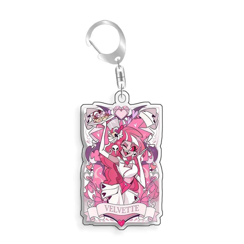For Helluva Boss Stolas Goetia Octavia Goetia Acrylic Selfmade Keychain Cute Backpack Móc Khóa In Theo Yêu Cầu, Chất Liệu Mica Trong Suốt In 2 Mặt , Dày 4mm 14 For Helluva Boss Stolas Goetia Octavia Goetia Acrylic Selfmade Keychain Cute Backpack Móc Khóa In Theo Yêu Cầu, Chất Liệu Mica Trong Suốt In 2 Mặt , Dày 4mm - Ảnh 14