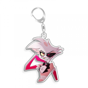 For Helluva Boss Stolas Goetia Octavia Goetia Acrylic Selfmade Keychain Cute Backpack Móc Khóa In Theo Yêu Cầu, Chất Liệu Mica Trong Suốt In 2 Mặt , Dày 4mm