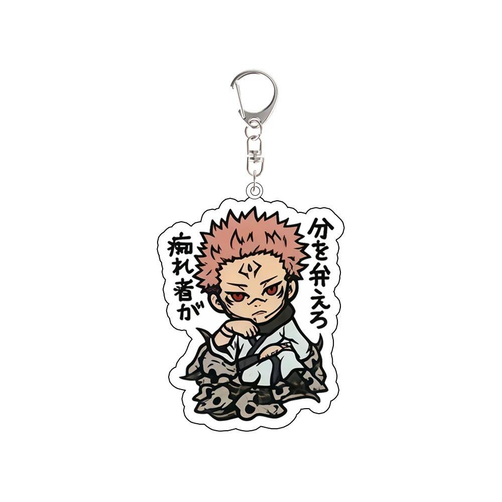 For Jujutsu Kaisen Fushiguro Megumi Ryomen Sukuna Choso Okkotsu Yuta Fushiguro Toji Acrylic Móc Khóa In Theo Yêu Cầu, Chất Liệu Mica Trong Suốt In 2 Mặt , Dày 4mm 5 For Jujutsu Kaisen Fushiguro Megumi Ryomen Sukuna Choso Okkotsu Yuta Fushiguro Toji Acrylic Móc Khóa In Theo Yêu Cầu, Chất Liệu Mica Trong Suốt In 2 Mặt , Dày 4mm - Ảnh 5