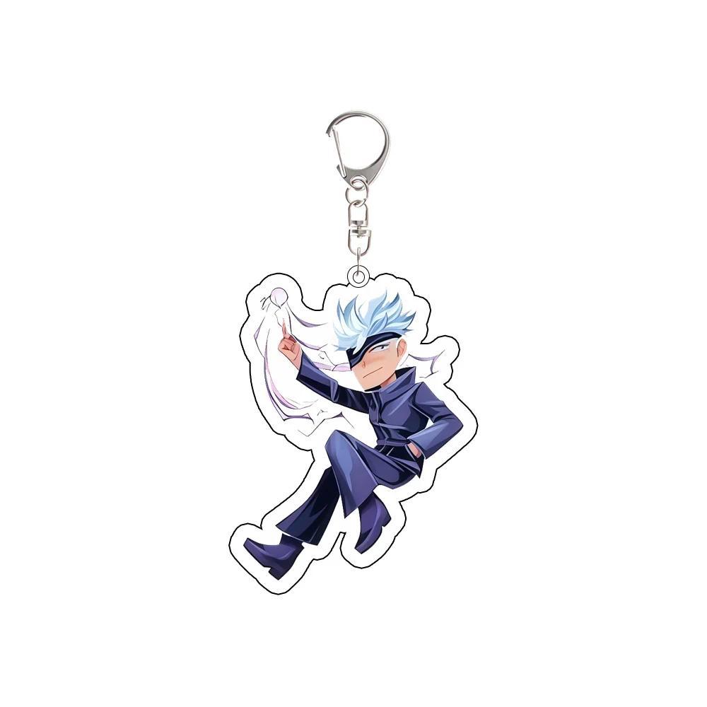 For Jujutsu Kaisen Geto Suguru Gojo Satoru Itadori Yuji Kugisaki Nobara Ryomen Sukuna Acrylic Móc Khóa In Theo Yêu Cầu, Chất Liệu Mica Trong Suốt In 2 Mặt , Dày 4mm 4 For Jujutsu Kaisen Geto Suguru Gojo Satoru Itadori Yuji Kugisaki Nobara Ryomen Sukuna Acrylic Móc Khóa In Theo Yêu Cầu, Chất Liệu Mica Trong Suốt In 2 Mặt , Dày 4mm - Ảnh 4